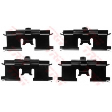 PFK542 TRW Комплектующие, колодки дискового тормоза