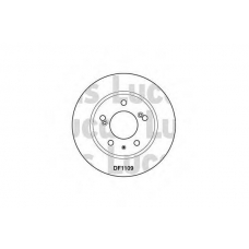 DF1109 TRW Тормозной диск