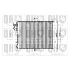 QCN592 QUINTON HAZELL Конденсатор, кондиционер