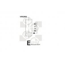 V992806 BGA Впускной клапан