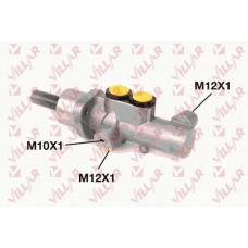 621.2306 VILLAR Главный тормозной цилиндр