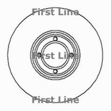 FBD126 FIRST LINE Тормозной диск