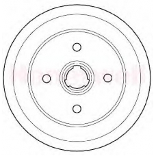 329706B BENDIX Тормозной барабан