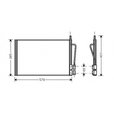 FD5328 AVA Конденсатор, кондиционер