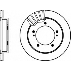 MDC1014 MINTEX Тормозной диск