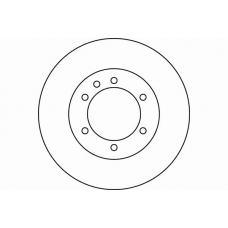 MDC1298 MINTEX Тормозной диск