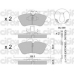 822-256-0K CIFAM Комплект тормозных колодок, дисковый тормоз
