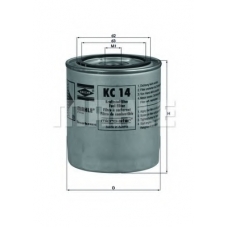 KC 14 MAHLE Топливный фильтр