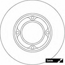 DF4124 TRW Тормозной диск