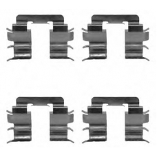 MBA1272 MINTEX Комплектующие, колодки дискового тормоза