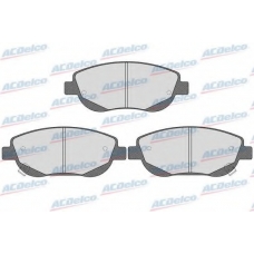 AC0581566D AC Delco Комплект тормозных колодок, дисковый тормоз