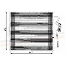 94315 NISSENS Конденсатор, кондиционер