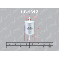 LF1612 LYNX Фильтр топливный