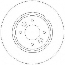 AC2189D AC Delco Тормозной диск