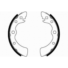 5180719 GIRLING Комплект тормозных колодок