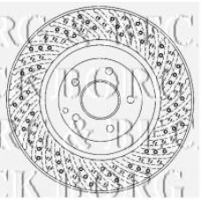 BBD5917S BORG & BECK Тормозной диск