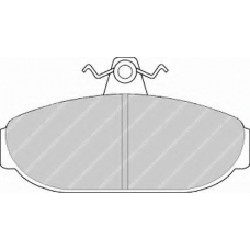 T0610379 RAMEDER Комплект тормозных колодок, дисковый тормоз