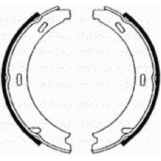153-234K CIFAM Комплект тормозных колодок, стояночная тормозная с