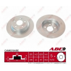 C4M028ABE ABE Тормозной диск