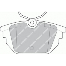 FDB1113 FERODO Комплект тормозных колодок, дисковый тормоз FDB1113 FERODO Комплект тормозных колодок, дисковый тормоз