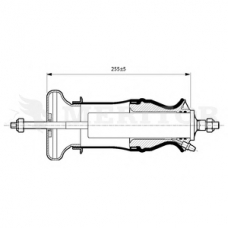 MLF5001 MERITOR Кожух пневматической рессоры