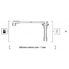 941315020889 MAGNETI MARELLI Комплект проводов зажигания