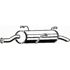 08.015 ASMET Глушитель выхлопных газов конечный