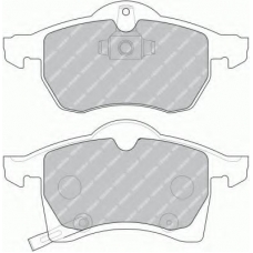 T0610790 RAMEDER Комплект тормозных колодок, дисковый тормоз