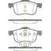 8110 27003 TRISCAN Комплект тормозных колодок, дисковый тормоз
