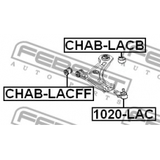 CHAB-LACB FEBEST Подвеска, рычаг независимой подвески колеса