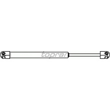 500 411 TOPRAN Газовая пружина, крышка багажник