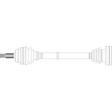WW3162 General Ricambi Приводной вал