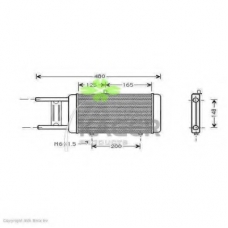 31-1247 KAGER Радиатор, охлаждение двигателя