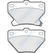 PD3321 APEC Комплект тормозных колодок, дисковый тормоз