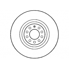 NBD1330 NATIONAL Тормозной диск