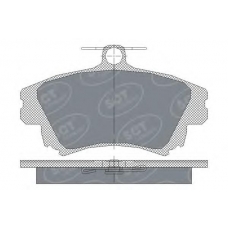 SP 240 SCT Комплект тормозных колодок, дисковый тормоз