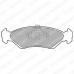 LP591 DELPHI Комплект тормозных колодок, дисковый тормоз