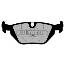 JCP850 JURATEK Комплект тормозных колодок, дисковый тормоз