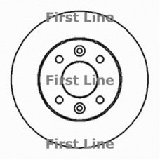 FBD231 FIRST LINE Тормозной диск