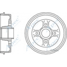 DRM9923 APEC Тормозной барабан