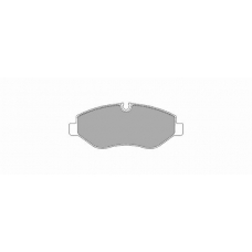 962 SIMER Комплект тормозных колодок, дисковый тормоз