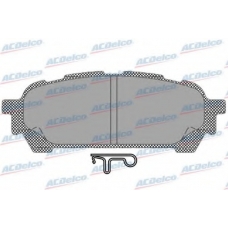 AC972781D AC Delco Комплект тормозных колодок, дисковый тормоз