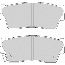 FD6529N NECTO Комплект тормозных колодок, дисковый тормоз