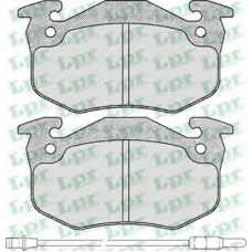 05P231 LPR Комплект тормозных колодок, дисковый тормоз