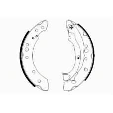 MSP219 MINTEX Комплект тормозных колодок