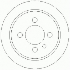 D2070 ROULUNDS Тормозной диск