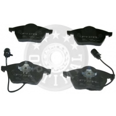 9768 OPTIMAL Комплект тормозных колодок, дисковый тормоз