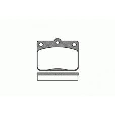 2079.40 ROADHOUSE Комплект тормозных колодок, дисковый тормоз