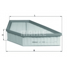 LX 1924 KNECHT Воздушный фильтр