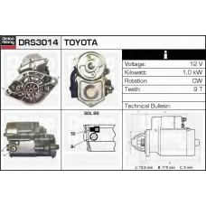 DRS3014 DELCO REMY Стартер